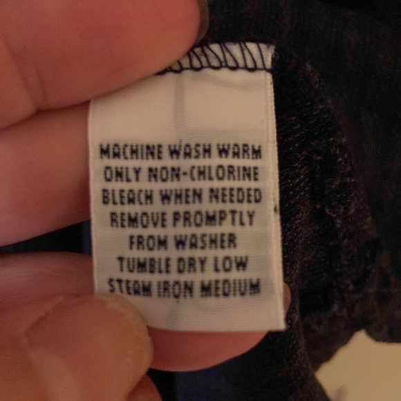 Men’s 3XLT Navy long sleeve Polo By Ralph Lauren shirt with diamond patterns - Picture 6 of 10